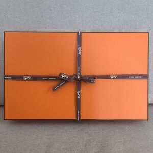 HERMÈS Empty Box For Blouse Shirt Sweater Scarf Gift / Organize / Display MINT